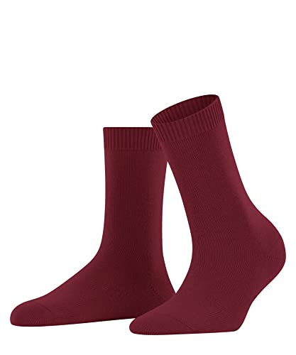 FALKE Damen Socken Cosy Wool W SO Wolle einfarbig 1 Paar, Rot (Scarlet 8228), 39-42 von FALKE