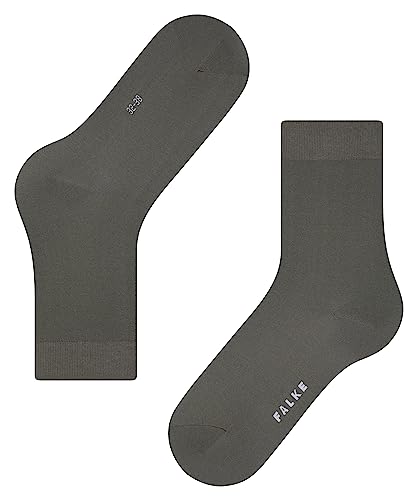 FALKE Damen Socken Cotton Touch W SO Baumwolle einfarbig 1 Paar, Grün (Military 7826) neu - umweltfreundlich, 35-38 von FALKE