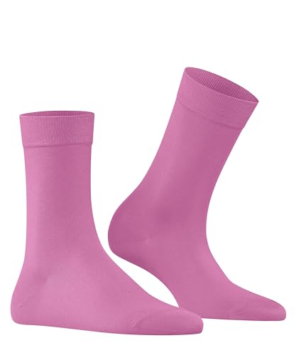 FALKE Damen Socken Cotton Touch W SO Baumwolle einfarbig 1 Paar, Rot (Lipstick 8350) neu - umweltfreundlich, 39-42 von FALKE