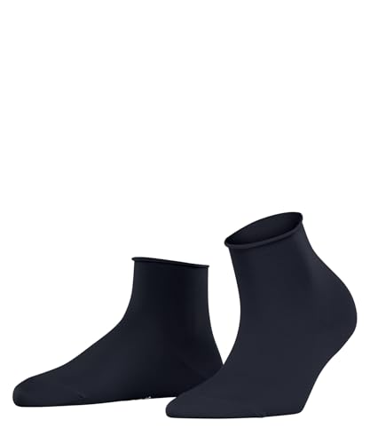 FALKE Damen Socken Cotton Touch W Sso Baumwolle einfarbig 1 Paar, Blau Space Blue 6116, 35-38 von FALKE