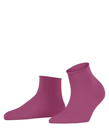 FALKE Damen Socken Cotton Touch W Sso Baumwolle einfarbig 1 Paar, Rosa Candy 8052, 35-38 von FALKE