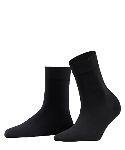 FALKE Damen Socken Fine Softness 50 DEN W So halb-blickdicht einfarbig 1 Paar, Blau Dark Navy 6370, 35-38 von FALKE