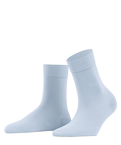FALKE Damen Socken Fine Softness 50 DEN W So halb-blickdicht einfarbig 1 Paar, Blau Light Blue 6594, 39-42 von FALKE