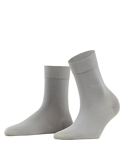 FALKE Damen Socken Fine Softness 50 DEN W So halb-blickdicht einfarbig 1 Paar, Grau Silver 3290, 35-38 von FALKE