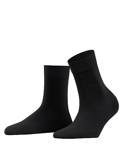 FALKE Damen Socken Fine Softness 50 DEN W So halb-blickdicht einfarbig 1 Paar, Schwarz Black 3000, 35-38 von FALKE