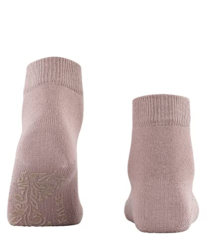 FALKE Damen Hausschuh-Socken Light Cuddle Pads W HP Baumwolle rutschhemmende Noppen 1 Paar, Rot (Rosewood 8490), 39-42 von FALKE