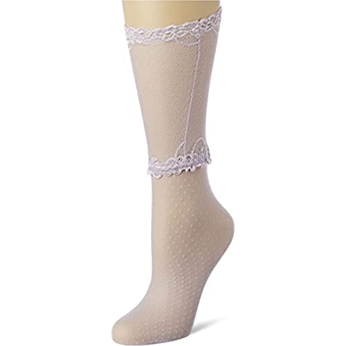 FALKE Damen Socken Lyric Tulle, Fein Transparent 20 DEN, 1 Paar, Lila (Lilac Tint 8678), 35-38 von FALKE