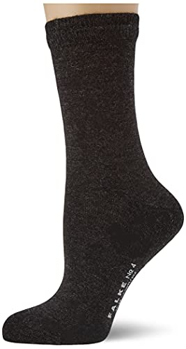 FALKE Damen Socken No. 4 W So Seide Kamelhaar einfarbig 1 Paar, Grau Anthracite Melange 3089, 37-38 von FALKE