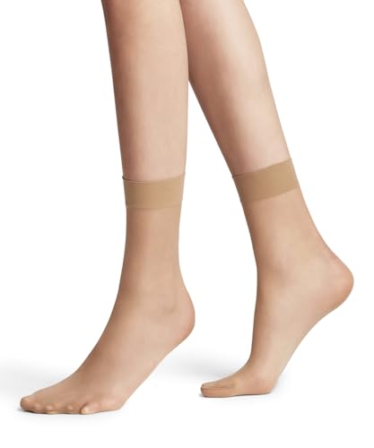 FALKE Damen Socken Seidenglatt 15 DEN W So transparent einfarbig 1 Paar, Hautfarben Powder 4169, 39-42 von FALKE