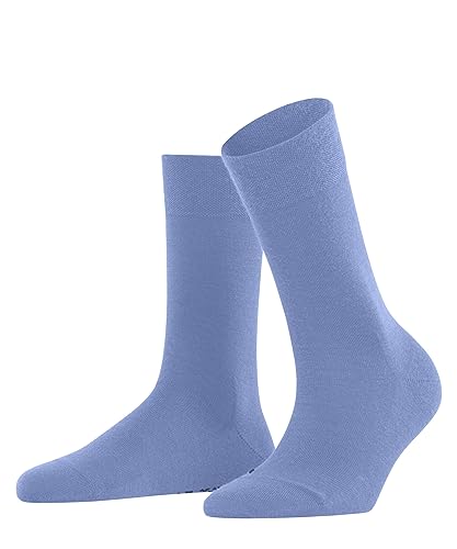 FALKE Damen Socken Sensitive Berlin W SO Wolle Baumwolle mit Komfortbund 1 Paar, Blau (Arcticblue 6367) neu - umweltfreundlich, 35-38 von FALKE