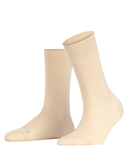 FALKE Damen Socken Sensitive Granada, Baumwolle, 1 Paar, Beige (Cream 4019), 35-38 von FALKE
