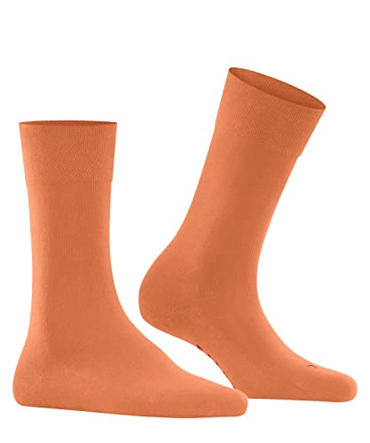 FALKE Damen Socken Sensitive London W SO Baumwolle mit Komfortbund 1 Paar, Orange (Tandoori 8576) neu - umweltfreundlich, 35-38 von FALKE