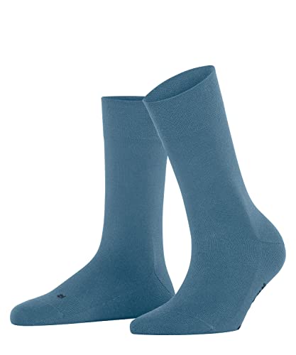 FALKE Damen Socken Sensitive New York W SO Lyocell mit Komfortbund 1 Paar, Blau (Deep Sea 6501) neu - umweltfreundlich, 35-38 von FALKE