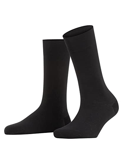 FALKE Damen Socken Sensual Cashmere, Baumwolle Kaschmir, 1 Paar, Schwarz (Black 3009), 35-38 von FALKE