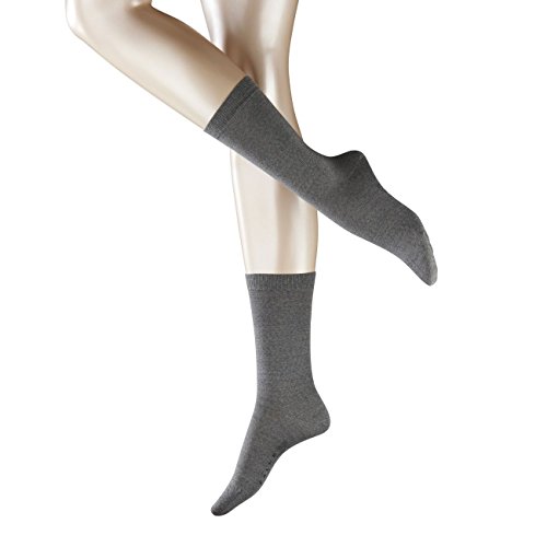 FALKE Damen Socken Softmerino 2er Pack, Größe:39/40;Farbe:Light Grey Melange (3830) von FALKE
