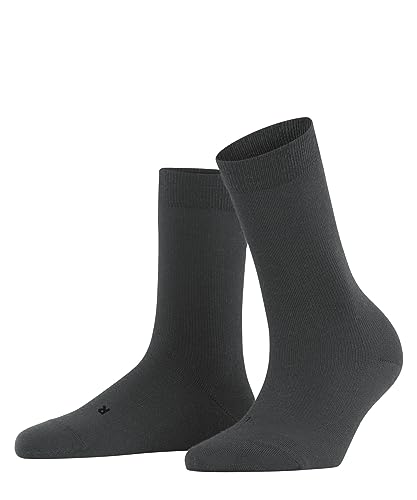 FALKE Damen Socken Stabilizing Wool Everyday W So Wolle einfarbig 1 Paar, Grau Platinum 3903, 35-36 von FALKE