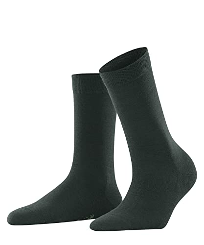 FALKE Damen Socken Softmerino, Wolle, 1 Paar, Grün (Pine Grove 7337), 37-38 von FALKE