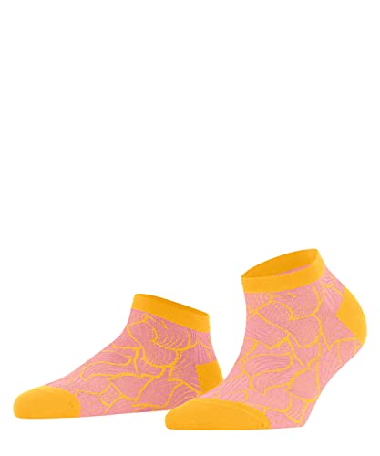 FALKE Damen Socken Stencil, Biologische Baumwolle Nachhaltig, 1 Paar, Rot (Bonbon 8476), 39-42 von FALKE