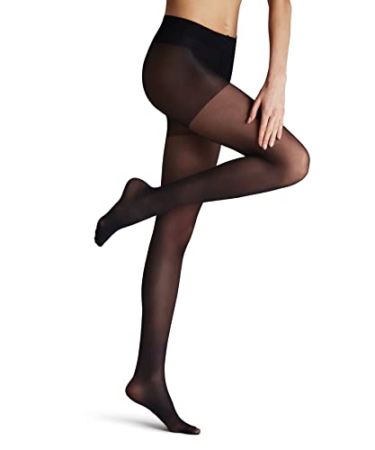 FALKE Lufthansa Travel & Comfort Damen Energize 15 DEN Strumpfhose transparent Kompression Shapingeffekt druckfreier Komfortbund für lange Reisen Stehen Sitzen feines weiches Material 1 Stück von FALKE