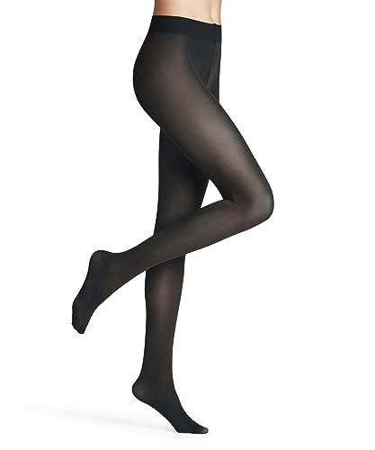 FALKE Damen Strumpfhose Fine Softness 50 DEN W Ti halb-blickdicht einfarbig 1 Stück, Grau Graphite 3146, M von FALKE