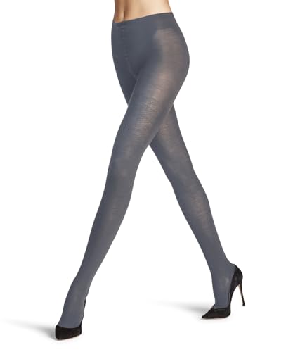 FALKE Damen Strumpfhose Inner Resistance W Ti Wolle einfarbig 1 Stück, Grau Steel Grey 3250, 38-40 von FALKE