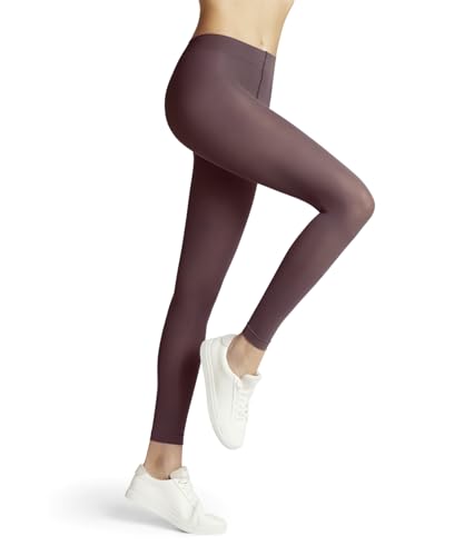 FALKE Damen Leggings Pure Matt 50 DEN W Le halb-blickdicht einfarbig 1 Stück, Rosa Roan Rouge 8936, M-L von FALKE
