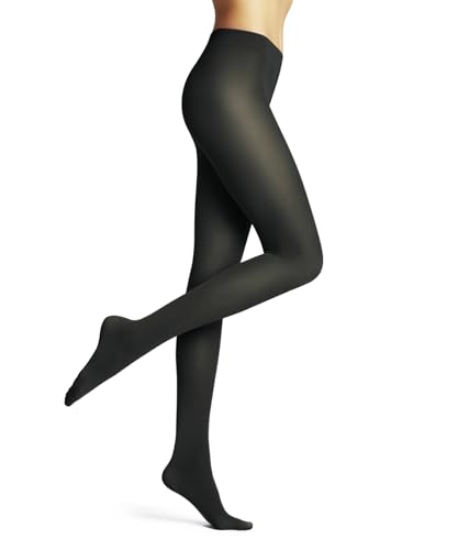 FALKE Damen Strumpfhose Pure Matt 50 DEN W Ti halb-blickdicht einfarbig 1 Stück, Grün Forest 7474, S von FALKE