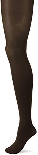 FALKE Damen Strumpfhose Seidenglatt 40 DEN W TI Halb-Blickdicht einfarbig 1 Stück, Grau (Anthracite 3529), S-M von FALKE