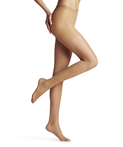 FALKE Damen Strumpfhose Shaping Panty 20 DEN W Ti transparent mit Shapingeffekt 1 Stück, Hautfarben Powder 4069, L von FALKE