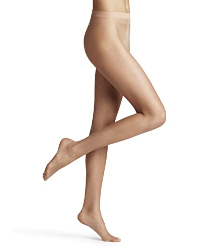 FALKE Damen Strumpfhose Natural Glow 6 DEN W TI ultra-transparent einfarbig 1 Stück, Hautfarben (Natural 4037), M von FALKE