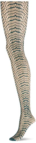 FALKE Damen Wild Fern Strumpfhose, grün (Peacock 7373), M-L von FALKE