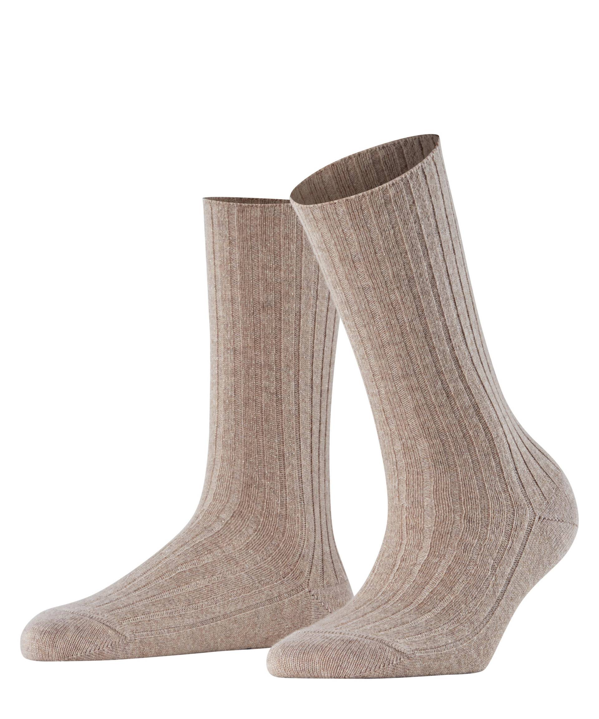 FALKE - FALKE Cosy Wool Special Edition Damen beige mel. - Gr. - 41.5 von FALKE