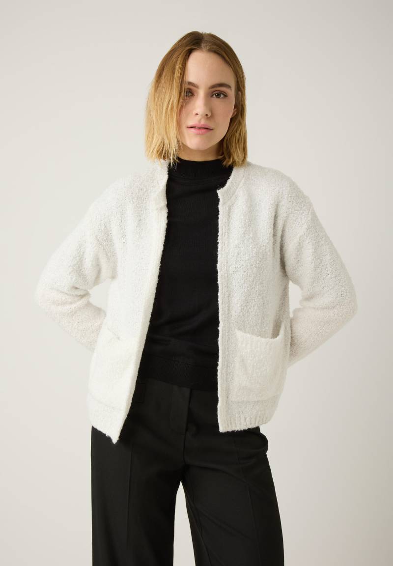 MORE & MORE - Boucl√© Cardigan - Gr. - 38 von MORE & MORE