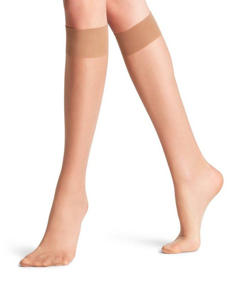 FALKE Feinkniestrümpfe Seidenglatt (1-Paar) transparent & glänzend von FALKE