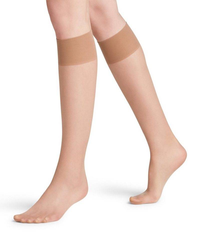 FALKE Feinkniestrümpfe Seidenglatt (1-Paar) transparent & glänzend von FALKE