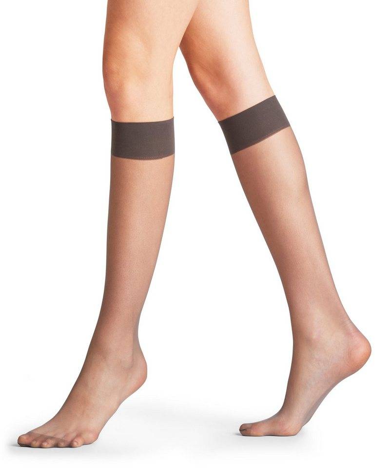 FALKE Feinkniestrümpfe Seidenglatt (1-Paar) transparent & glänzend von FALKE