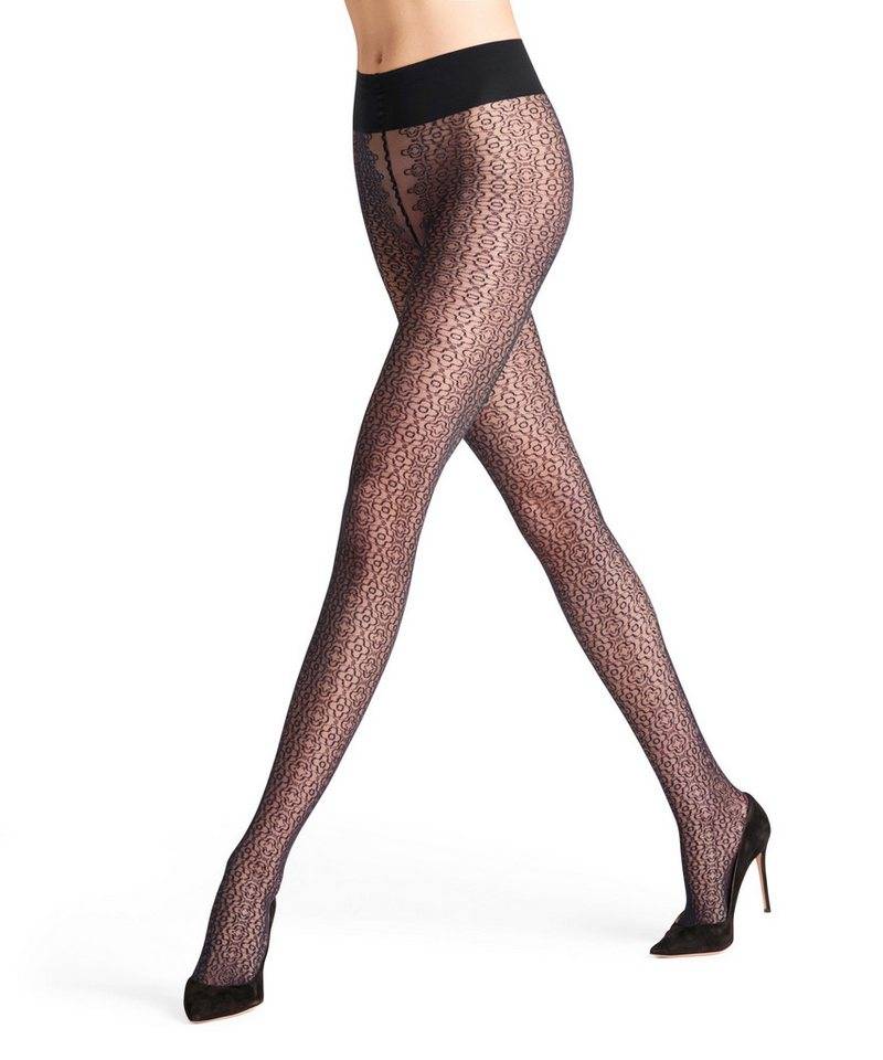 FALKE Feinstrumpfhose Baroque Gem 30 DEN (1 St) mit Allover-Musterung von FALKE