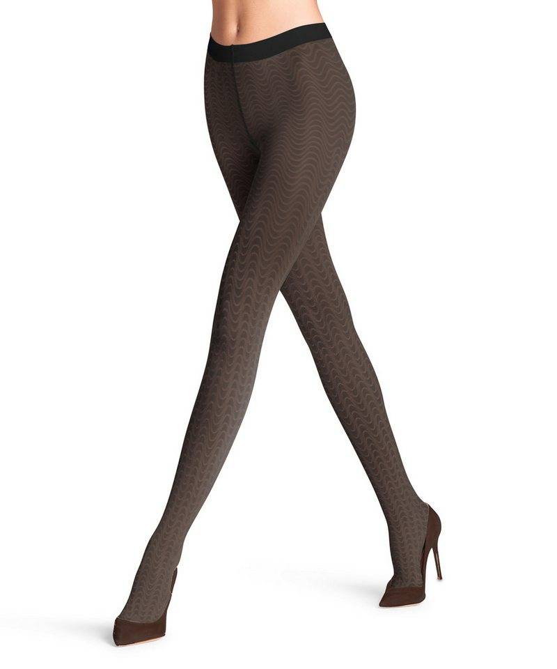 FALKE Feinstrumpfhose Mystical Wave 20 DEN (1 St) mit grafischer Musterung von FALKE