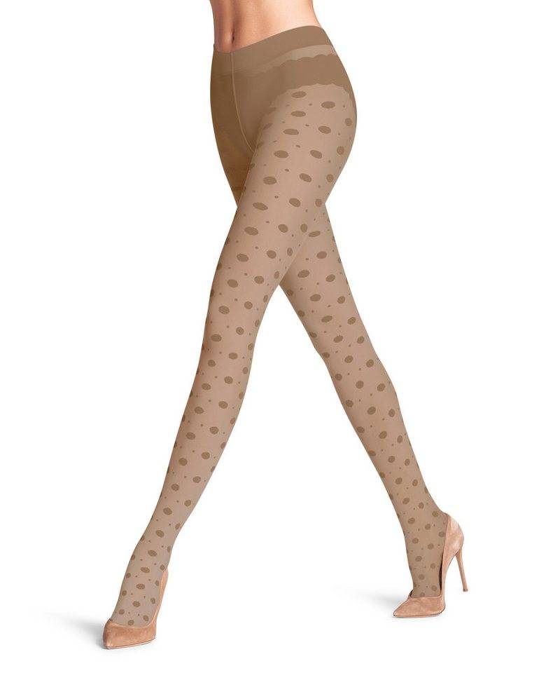 FALKE Feinstrumpfhose Snow Dot 25 DEN (1 St) mit klassischem Pünktchen-Design von FALKE