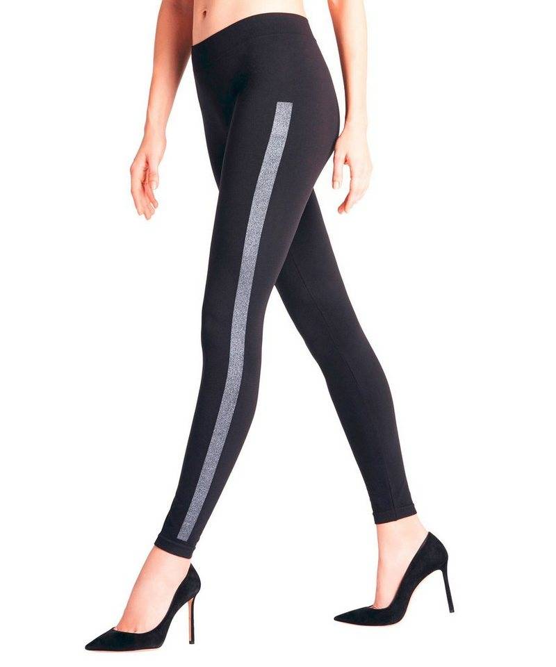FALKE Feinstrumpfleggings Clean Intensity (1 St) mit Glitzer-Effekt von FALKE