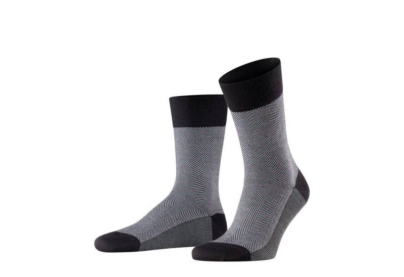 FALKE Freizeitsocken Falke Herren Socken FALKE Sensitive Herringbone 12492 von FALKE