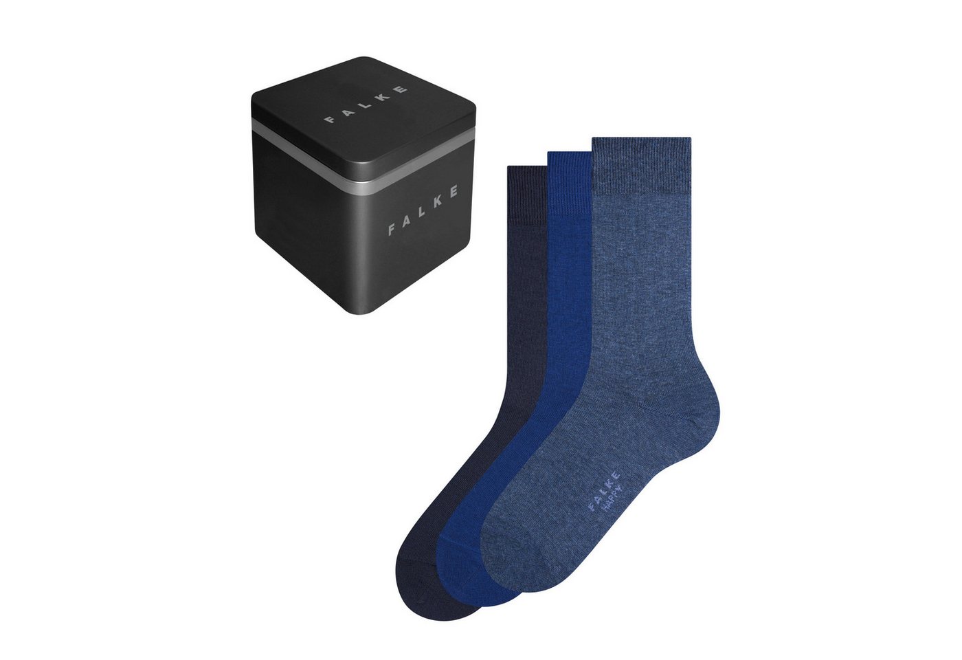 FALKE Freizeitsocken Falke Herren Socken Happy Box 3P SO 13057 von FALKE