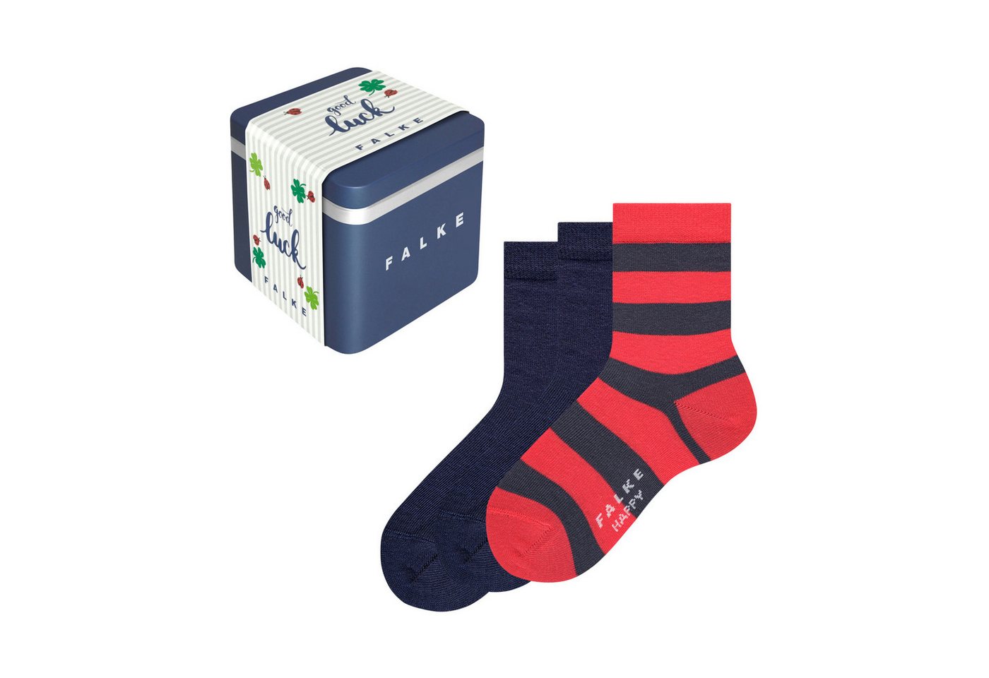 FALKE Freizeitsocken Falke Kinder Socken Happy Giftbox 3P SO 10578 von FALKE