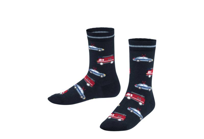 FALKE Freizeitsocken Falke Kinder Socken Police and Fire Cars SO 12297 von FALKE