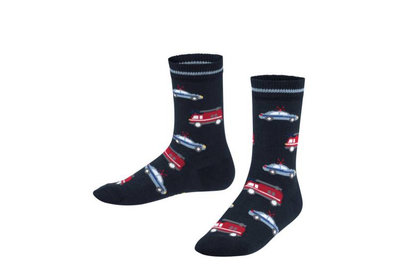 FALKE Freizeitsocken Falke Kinder Socken Police and Fire Cars SO 12297 von FALKE