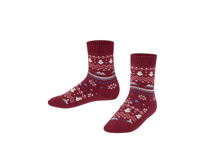 FALKE Freizeitsocken Falke Kinder Socken Winter Fair Isle SO 11494 von FALKE