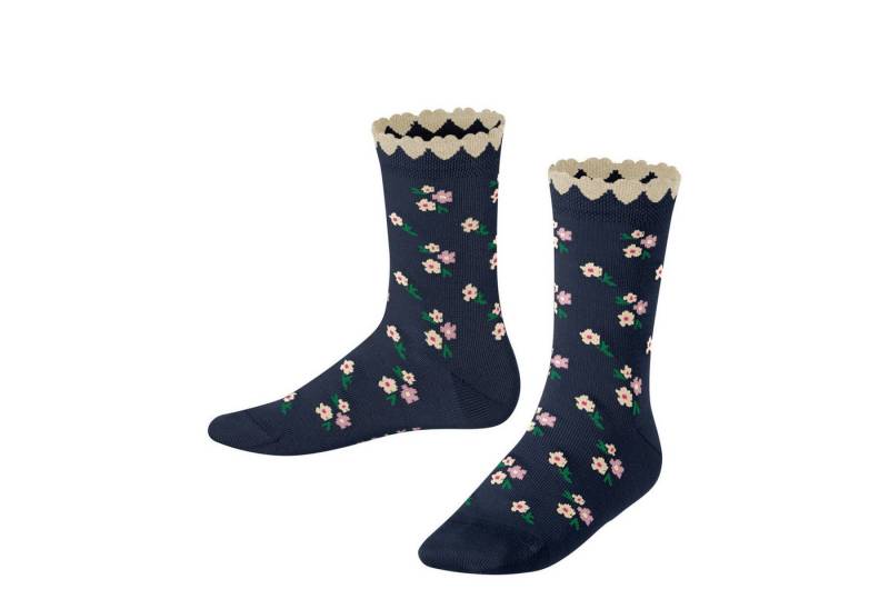 FALKE Freizeitsocken Falke Mädchen Socken Ditsy Flowers 10360 von FALKE
