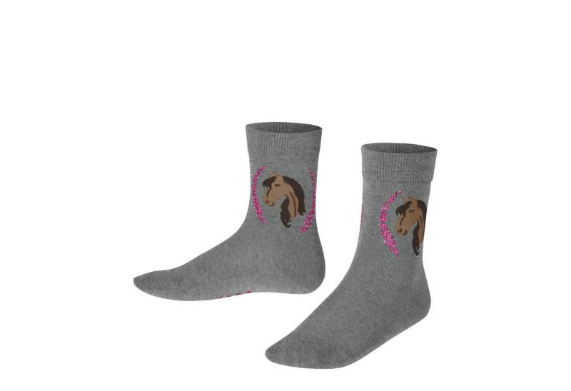 FALKE Freizeitsocken Falke Mädchen Socken Horse SO 10598 von FALKE