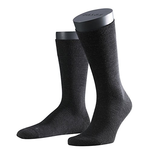 FALKE Functional Herren Socken Sensitive Berlin 3er Pack, Anthracite Melange-3080, 47-50 von FALKE