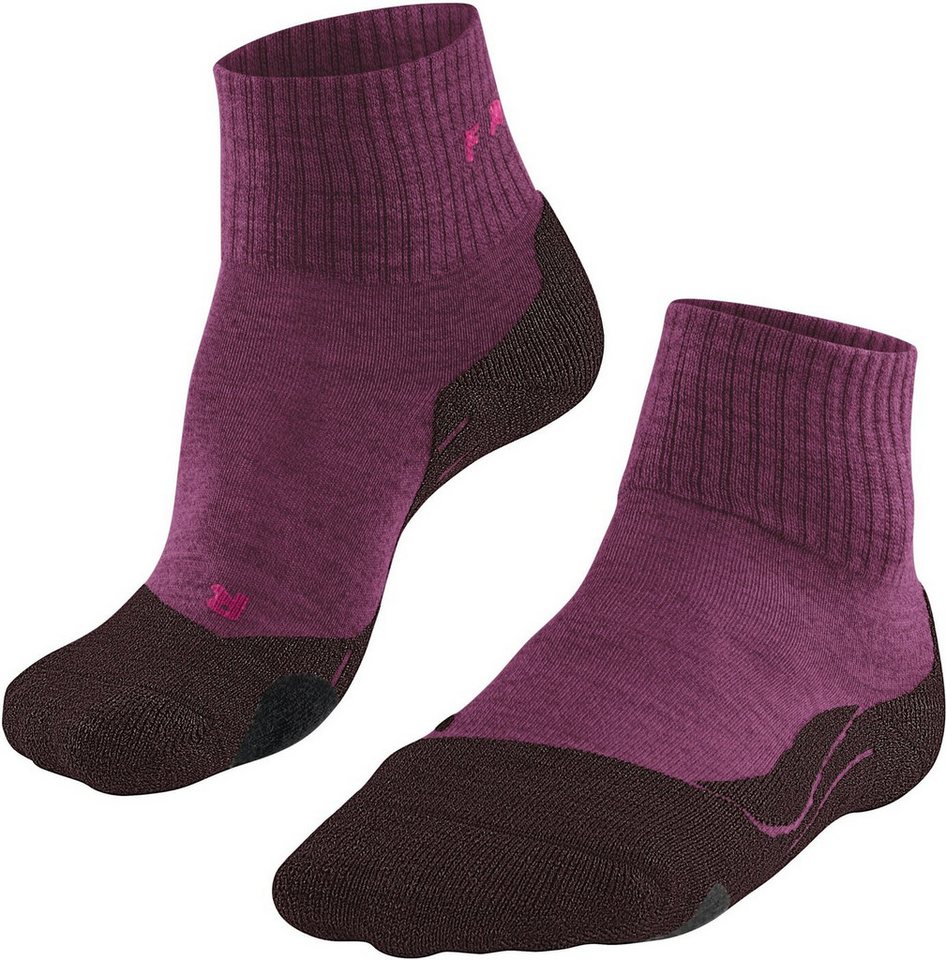 FALKE Funktionssocken Falke Damen Wandersocken TK2 Wool Short von FALKE